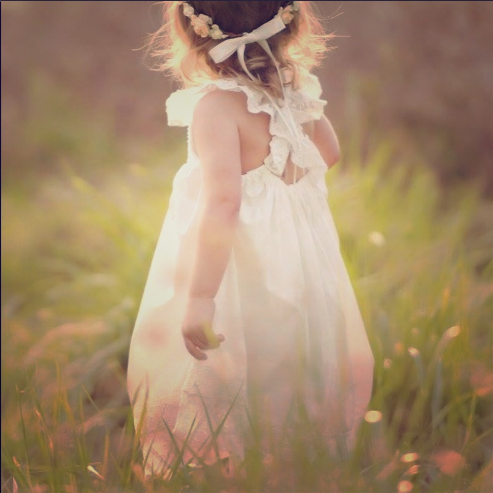 Flower girl / picture dress